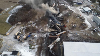 미국판 체르노빌…화학물질 열차 사고에 루머 확산